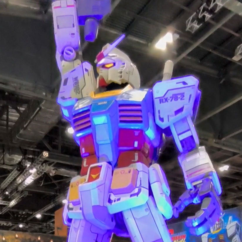 A Gundam mecha